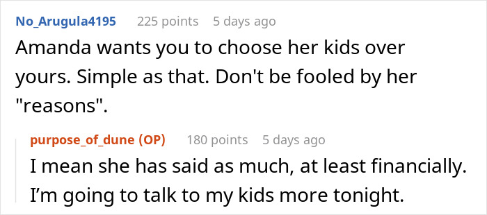 &ldquo;AITAH For Telling My Wife She Can Leave Because I&rsquo;m Not Kicking My Older Kids Out?&rdquo;