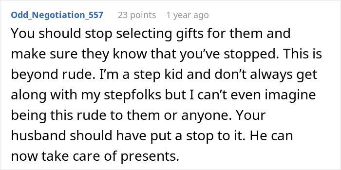 Woman Devastated After Adult Step-Kids Ruin Her Joy Of Gift-Giving, Decides To Step Away