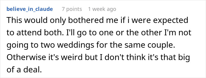 Bride And Groom Decide To Have Two Weddings: "Please Tell Me I&rsquo;m Not Delusional"