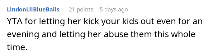 &ldquo;AITAH For Telling My Wife She Can Leave Because I&rsquo;m Not Kicking My Older Kids Out?&rdquo;