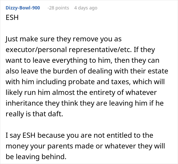 &ldquo;Being Dumb Is A Disability&rdquo;: Woman Cuts Parents Off After They Leave Everything To &ldquo;Disabled&rdquo; Son