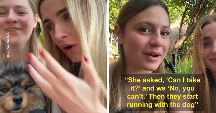 Pet Owner Accuses Tourists Of Snatching Her Adorable Puppy Before Trying To Flee