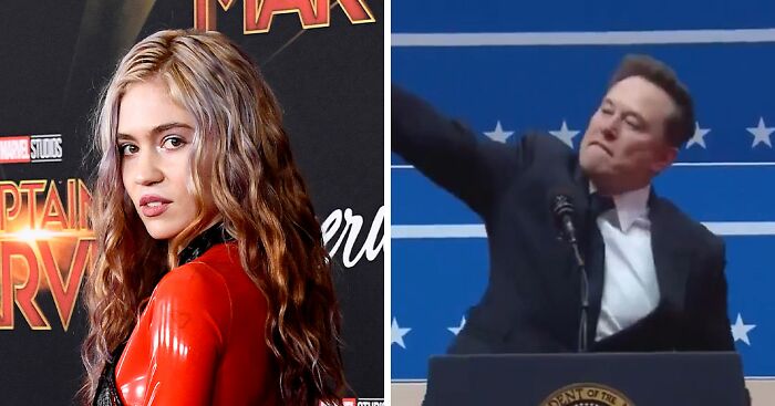 Elon Musk’s Ex Grimes Responds To Controversial Salute Accusations At Inauguration Rally