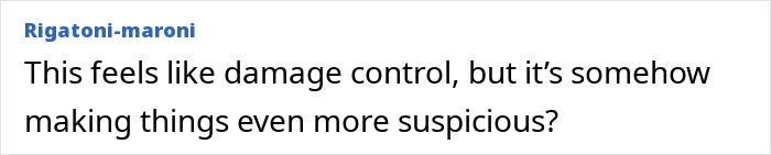 Comment discussing Hailey Bieber's photos with Justin Bieber and damage control concerns. Comment discussing Hailey Bieber's photos with Justin Bieber and damage control concerns.