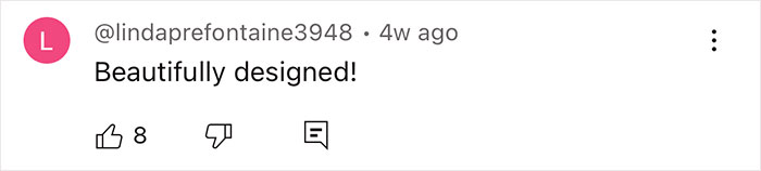 Comment praising a beautifully designed off-grid yurt. Comment praising a beautifully designed off-grid yurt.