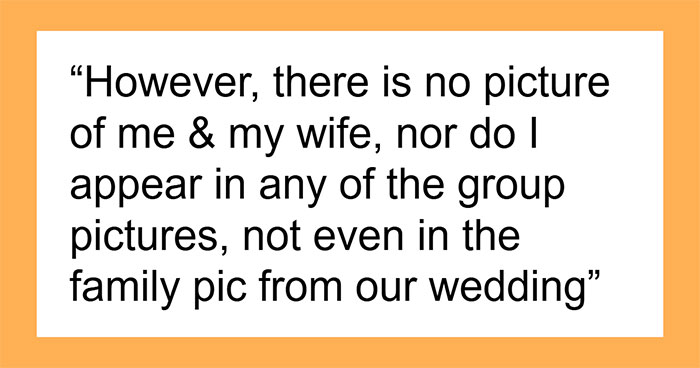 “You’ll Be In Other Pictures”: Wife Gets Defensive After Husband Asks Why He’s Not In Family Photos