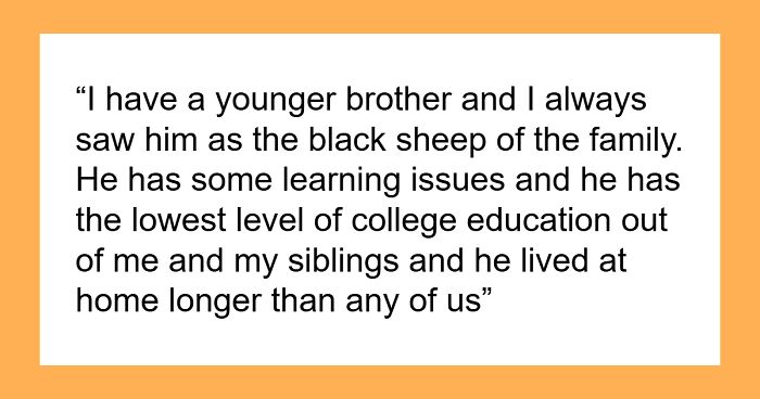 “Black Sheep” Of The Family Has The Best Life Because Of His GF, Siblings And Parents Resent Him