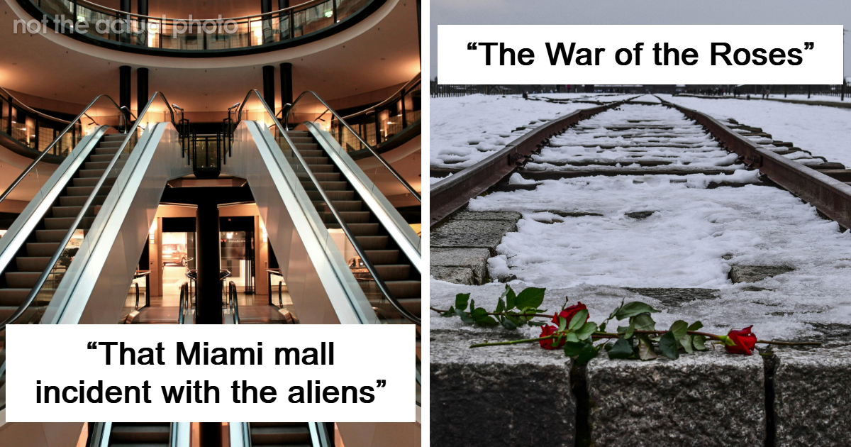 People Are Sharing What Strange Events Everyone Collectively Forgot About