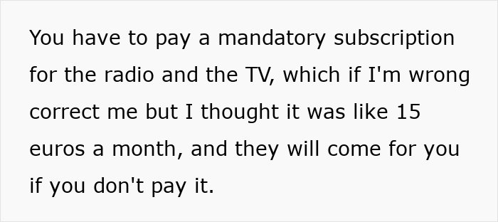 German cultural insights about mandatory TV and radio subscription fees.