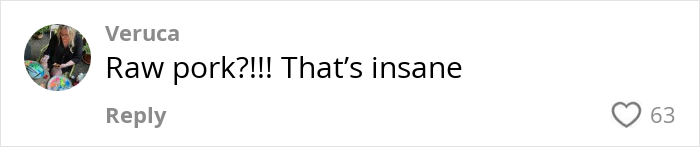 Comment expressing shock about cultural insights shared by a German woman.