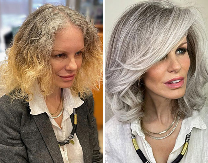 22 Incredible Gray Hair Revivals By Celebrity Hair Colorist Jack Martin (New Pics)