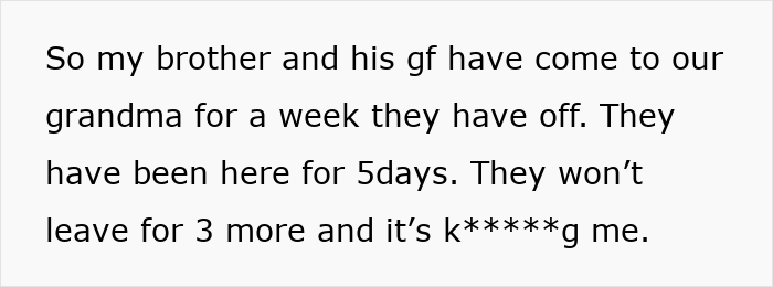 Man Thinks Brother’s Girlfriend Is Into Him, Learns The Hard Way She Isn’t: “You Need Therapy” Man Thinks Brother’s Girlfriend Is Into Him, Learns The Hard Way She Isn’t: “You Need Therapy”
