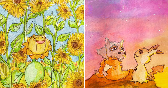 My Friend’s Hand-Drawn Pokémon Illustrations Might Be Too Cute To Handle