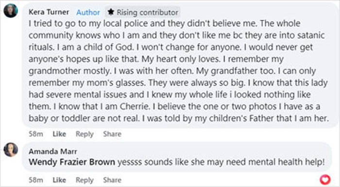 "I Remember Now": Woman Claims She's Cherrie Mahan, 8-Year-Old Girl Who Vanished From A Bus Stop In 1985