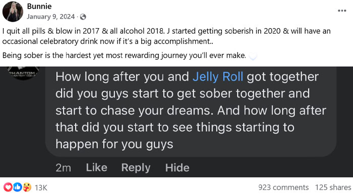 Everything You Need To Know About Jelly Roll&rsquo;s Wife, Bunnie XO