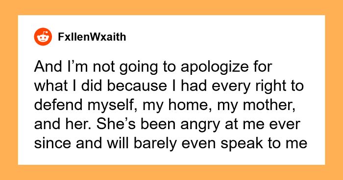 Guy Shocked At GF’s Reaction To Him Defending His Mom And House: “Doesn’t Believe In Violence”