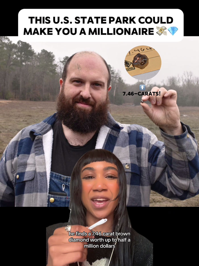 Tourist Turns A $10 Ticket Into $500K With Incredibly Lucky 7-Carat Diamond Find Tourist Turns A $10 Ticket Into $500K With Incredibly Lucky 7-Carat Diamond Find