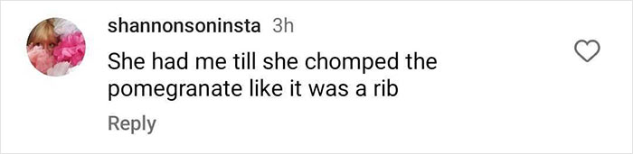 "Martha Stewart's Mac Cosmetics ad divides fans, comment reads: She had me till she chomped the pomegranate like a rib. "Martha Stewart's Mac Cosmetics ad divides fans, comment reads: She had me till she chomped the pomegranate like a rib.