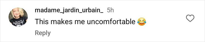 Comment on the Martha Stewart MAC Cosmetics ad stating, "This makes me uncomfortable," with a laughing emoji. Comment on the Martha Stewart MAC Cosmetics ad stating, "This makes me uncomfortable," with a laughing emoji.