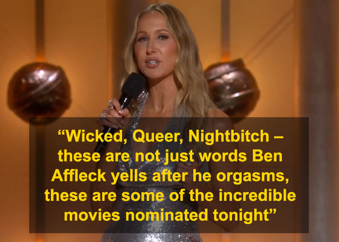 Nikki Glaser Left The Golden Globes Crowd Uncomfortable With Jokes After Jo Koy&rsquo;s Fail Last Year