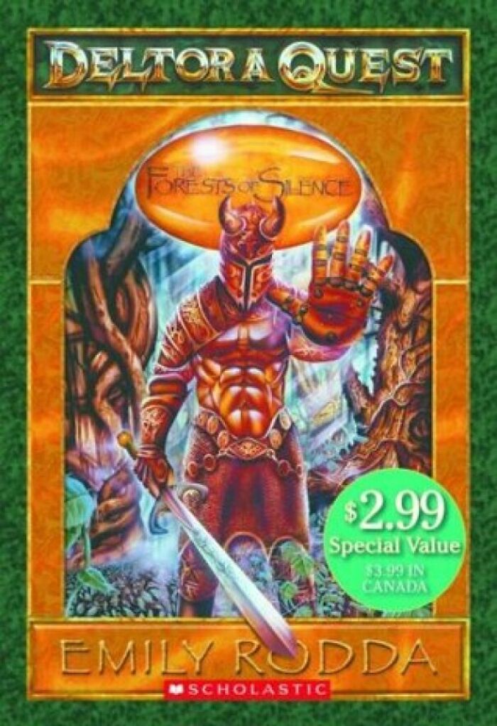 Deltora Quest book cover, evoking old-school items memories.