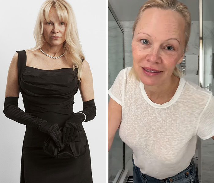 El nuevo estilo de vida sin maquillaje de Pamela Anderson