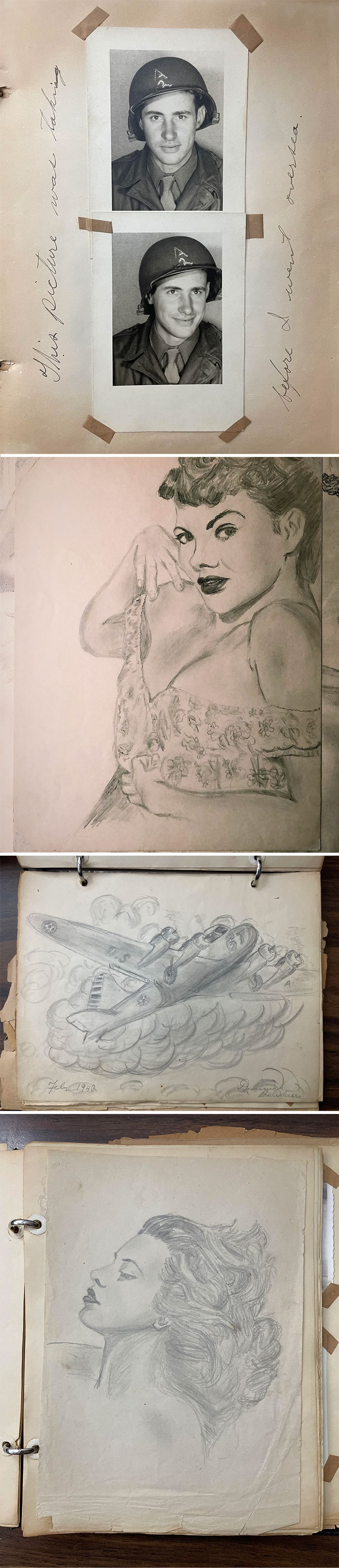 My Uncle’s Wwii Sketchbook