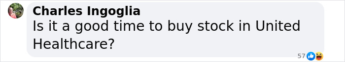 Comment questioning UnitedHealth stock timing after value loss. Comment questioning UnitedHealth stock timing after value loss.