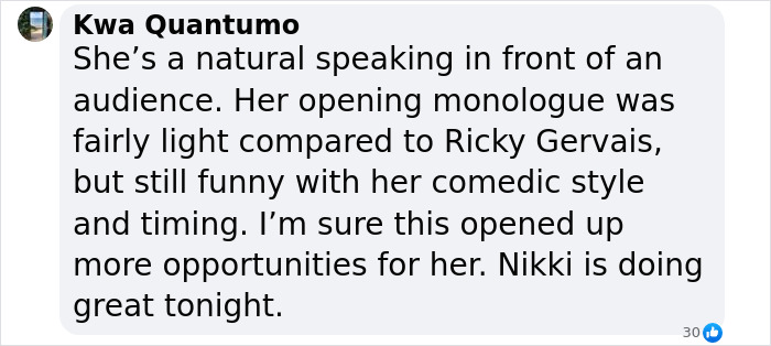 Nikki Glaser Left The Golden Globes Crowd Uncomfortable With Jokes After Jo Koy&rsquo;s Fail Last Year