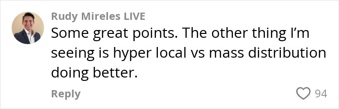 Person discusses the "Post-Brain Rot Era," highlighting hyper-local success over mass distribution. Person discusses the "Post-Brain Rot Era," highlighting hyper-local success over mass distribution.