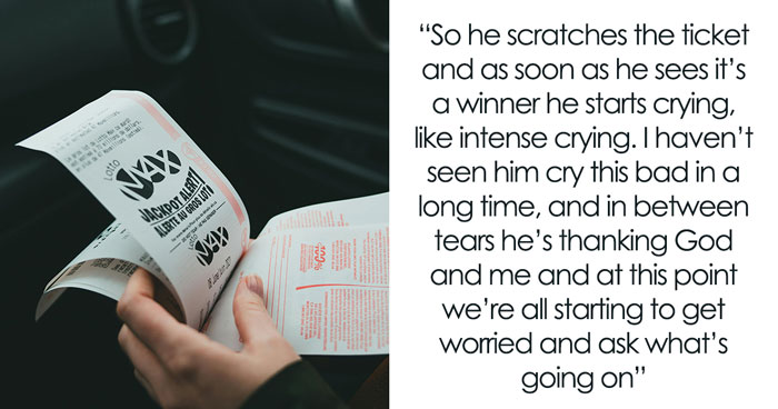 Guy Feels He Did Nothing Wrong After Pranking Struggling Friend With $50K “Winning” Lottery Ticket