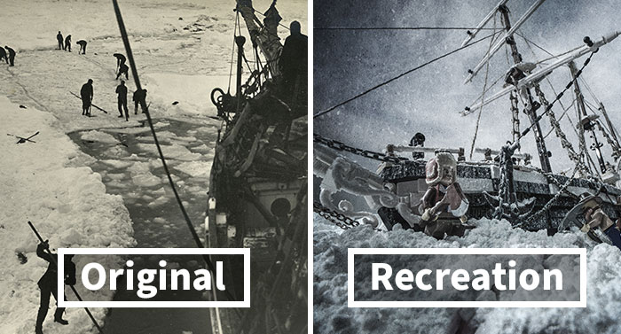 I Am A Professional LEGO Photographer, Here I Recreated The Imperial Trans-Antarctic Expedition (19 Pics)