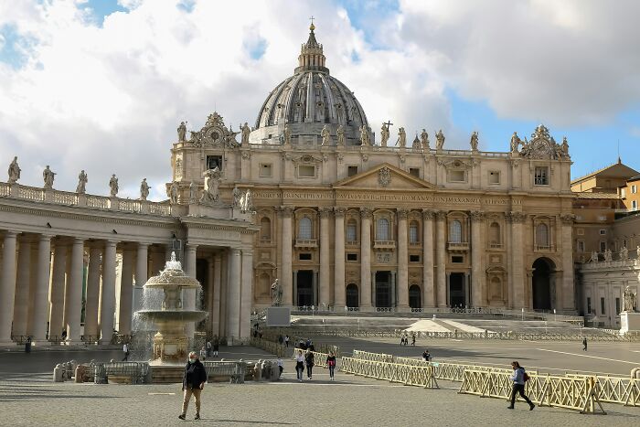 St. Peter's Basilica in Vatican City, featuring Renaissance architecture, often debated as the worst country ever visited.