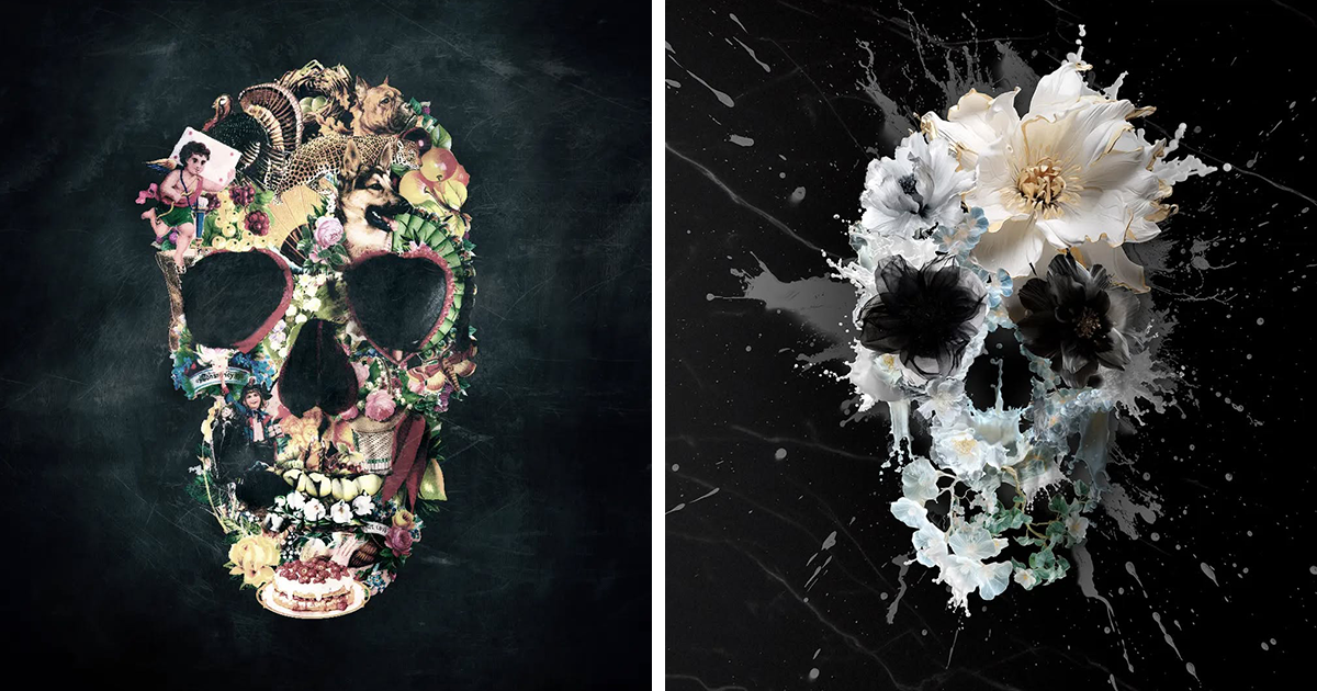This Artist Brings A Fresh, Modern Twist To The Timeless Skull