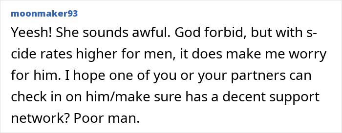 A concerned comment about supporting a friend in an unreasonable relationship. A concerned comment about supporting a friend in an unreasonable relationship.