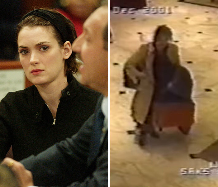 El incidente de Winona Ryder robando en una tienda
