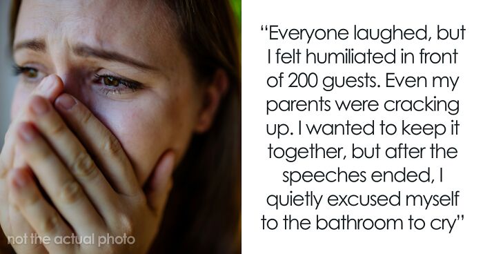 Bride’s Wedding Speech Roasts Her Sister, Ends In Tears And A Walkout