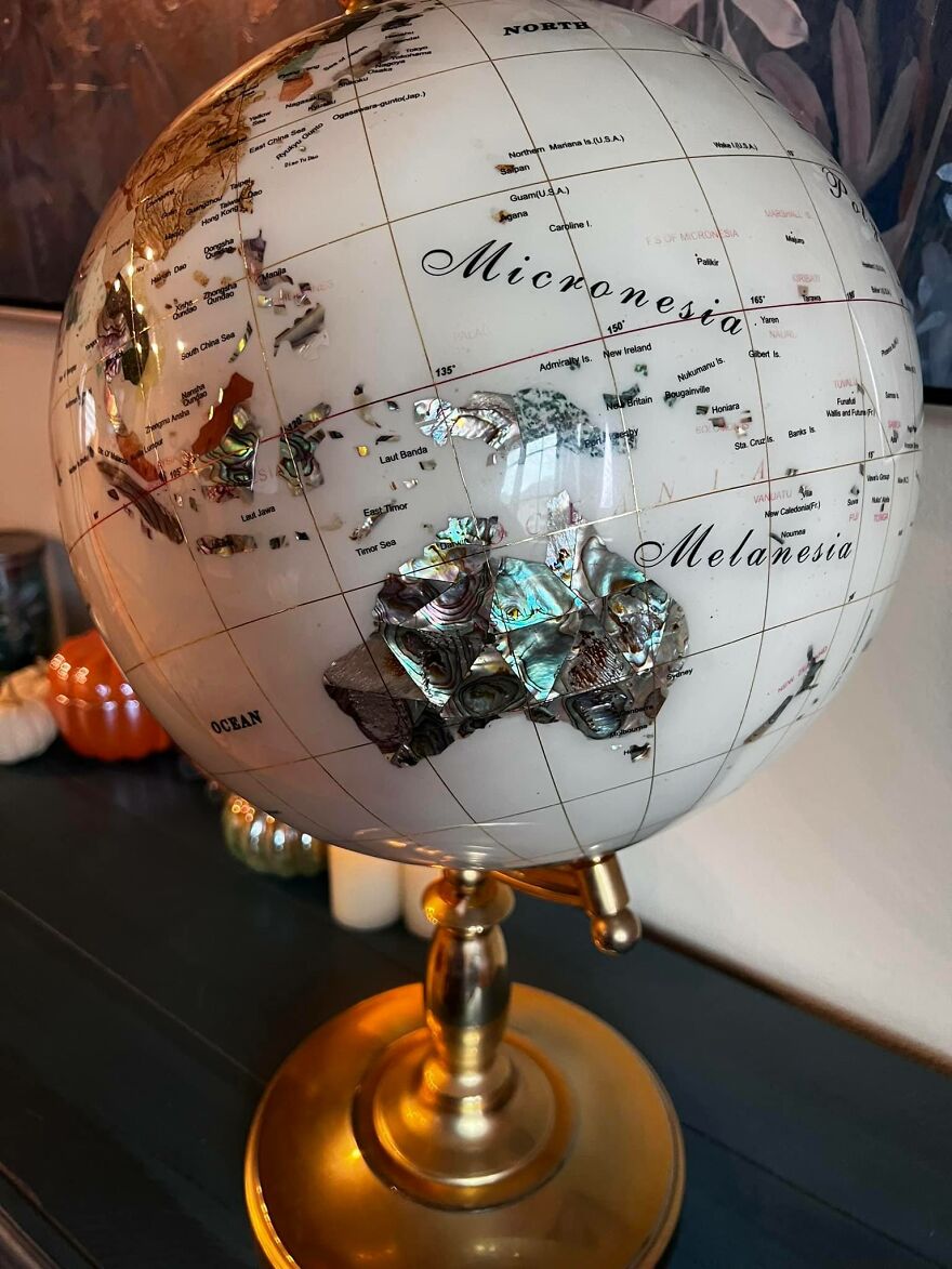This Beautiful Globe Was Posted Online Amongst A Bunch Of Free Items Destined For Goodwill The Next Morning