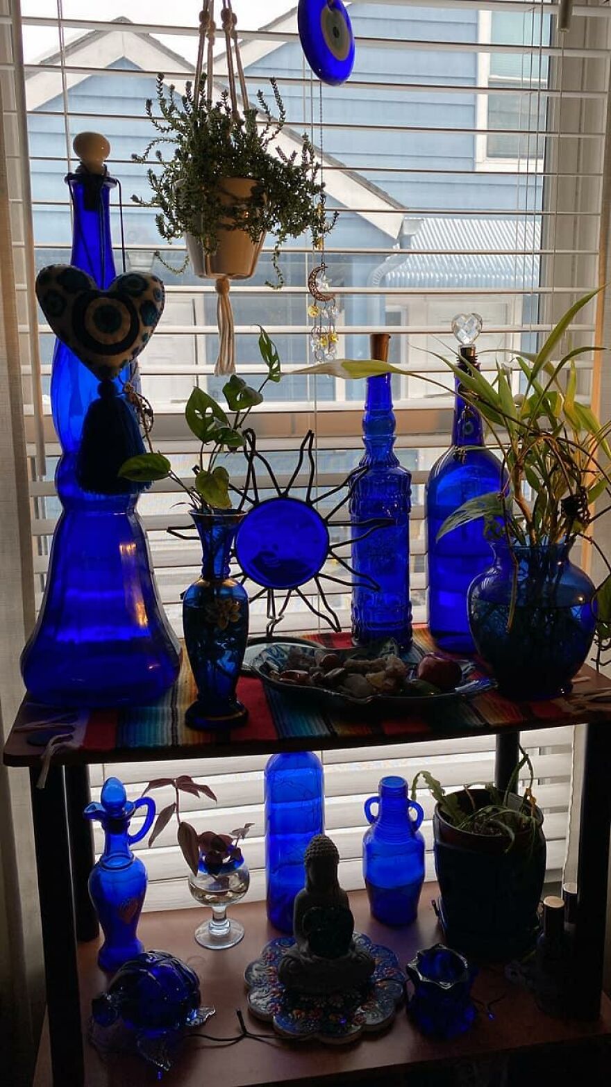 All Treasure Store (Thrift) Finds!! I Love Colbalt Blue Glass