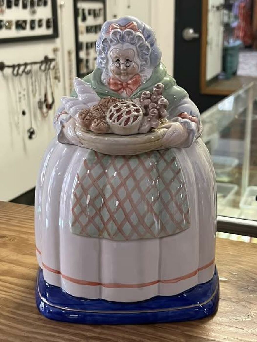 Found This Fritz And Floyd I Guess Cookie Jar At The Thrift Store Today And I Think It’s Just The Cutest Thing