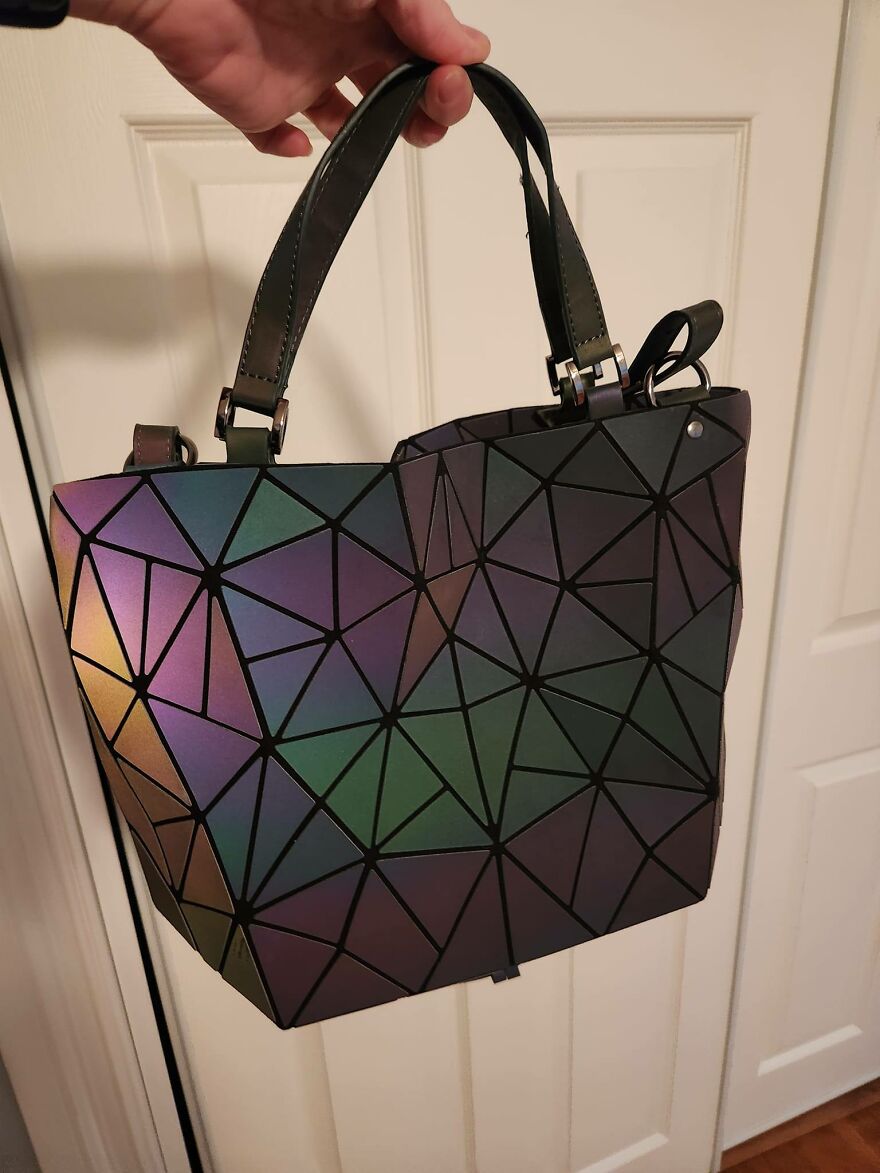 My Daughter And I Found This Fabulous Purse At A Gw In North Carolina For Just $5. We Were Excited Because The Day Before We Were In Myrtle Beach And Saw The Exact Same Purse New For $50!!