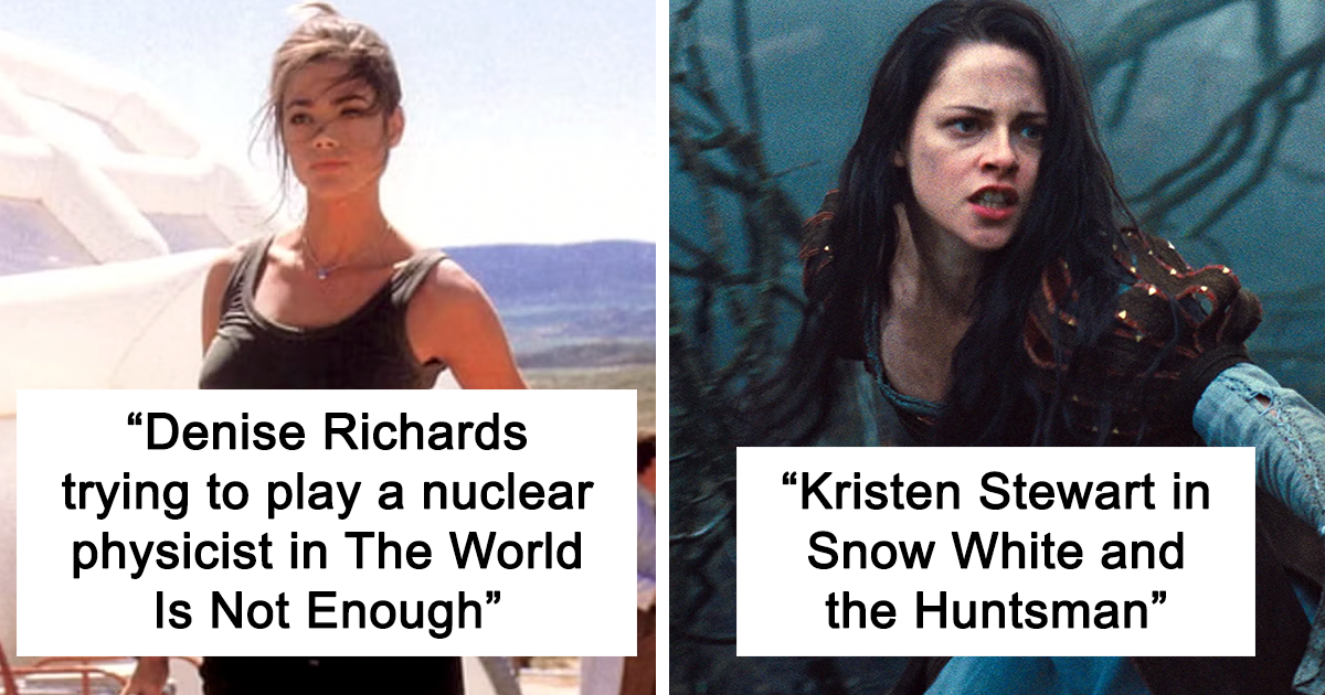 35 Times Hollywood Miscast So Badly, They Almost Tanked The Movie | Bored Panda