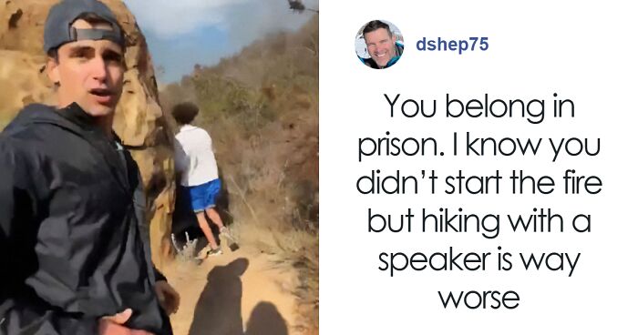 Chilling Footage Of Young Men Fleeing Apparent Starting Point Of LA Fire Sparks Wild Theories