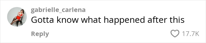 Comment on a video about a passenger experiencing instant karma, asking what happened next.