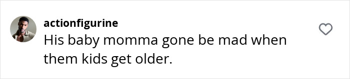 Comment on man's plastic surgery transformation referencing kids and aging.