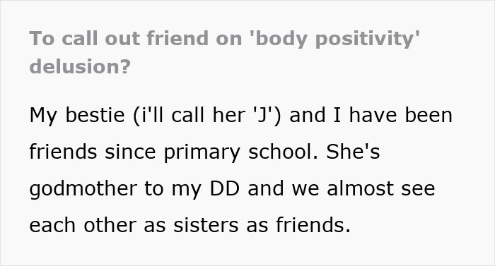 &ldquo;She&rsquo;s Now A Size 30&rdquo;: Woman Bursts Bestie&rsquo;s Delusions About Body Positivity