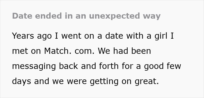 Man Cuts Date Short While The Woman Is In The Bathroom After Getting A Text He Wasn&rsquo;t Supposed To