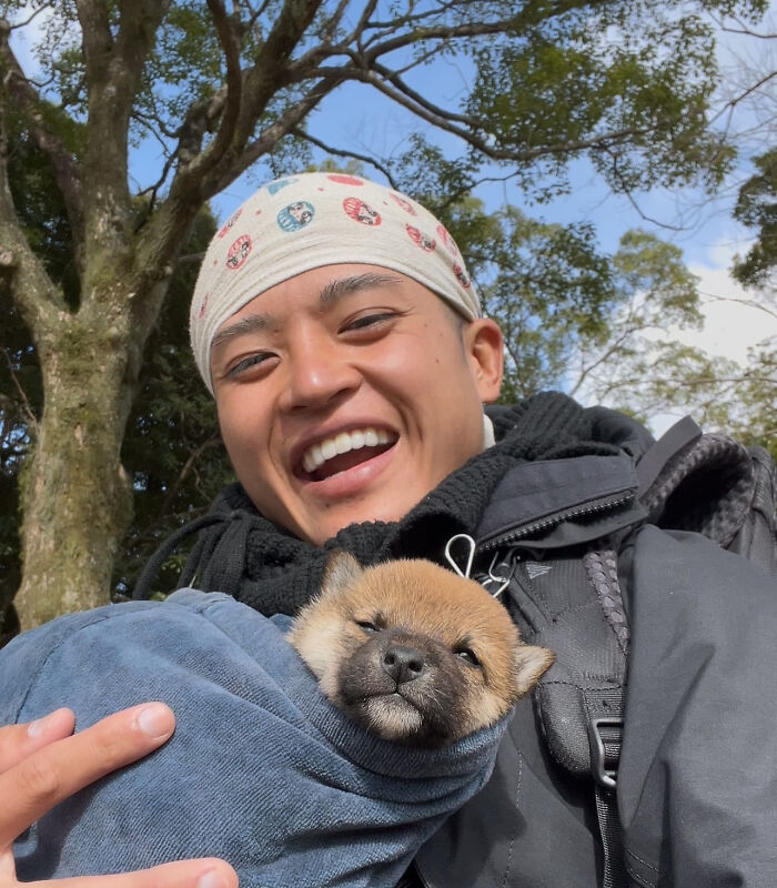 This Man Adopted A Shiba Inu Puppy On His Journey Across Japan&mdash;and Their Story Might Melt Your Heart