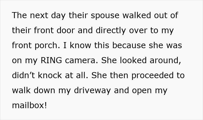 Homeowner Warns Neighbors To Stop Opening Their Mailbox, Shocked When They Ignore Request