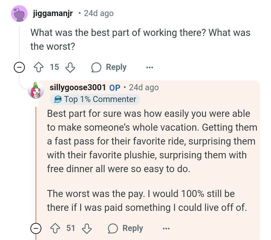 Discussion about Disney Parks secrets, highlighting best and worst aspects of working there.